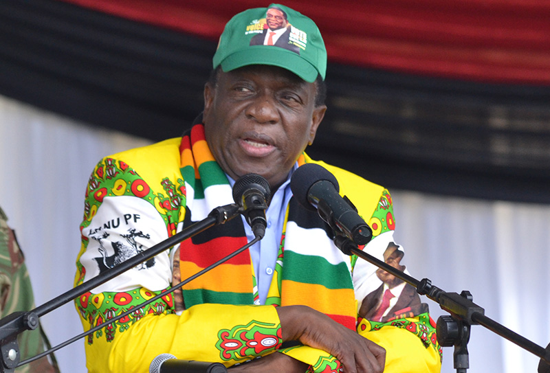 Zanu-PF the only democratic party, says Mnangagwa
