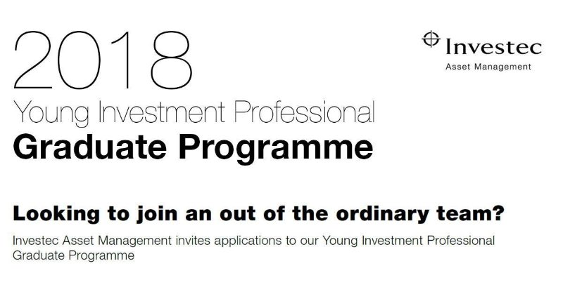 Young Investment Professional (YIP) Graduate Programme 2019