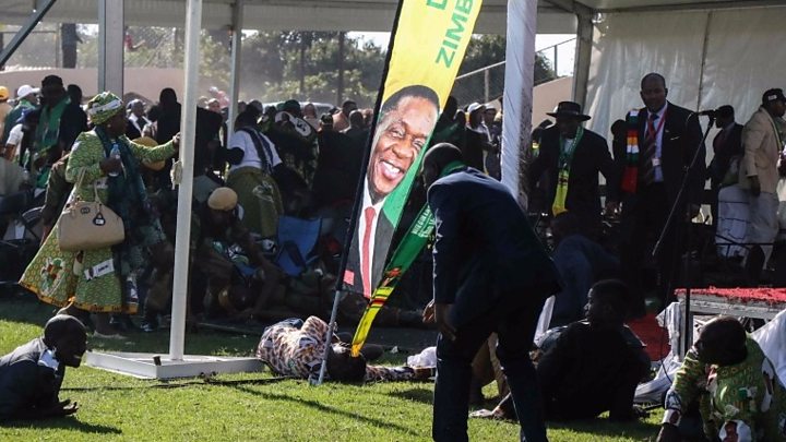 Zanu-PF says, 'explosion an inside job'