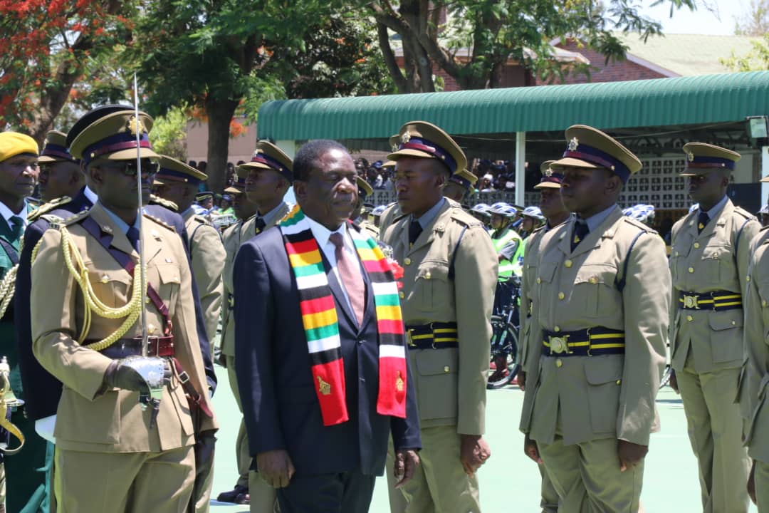 Mnangagwa promotes 56 senior cops